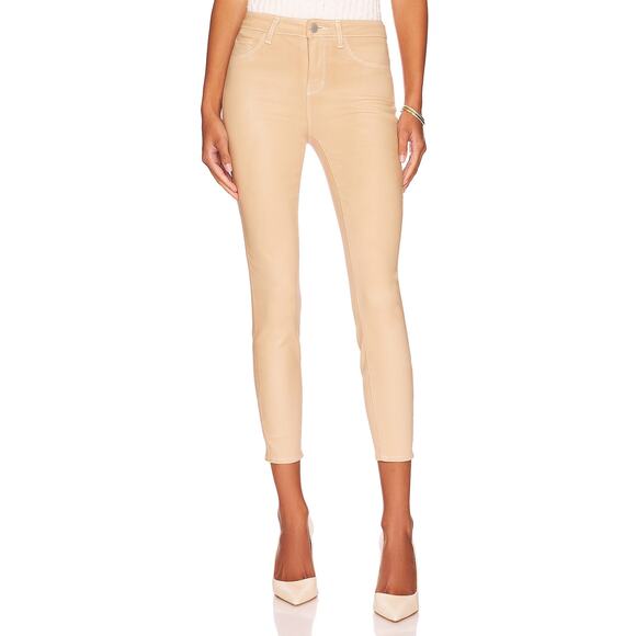 L'Agence 'Margot' Tan High Rise Skinny Mix Size 23 - Picture 1 of 5